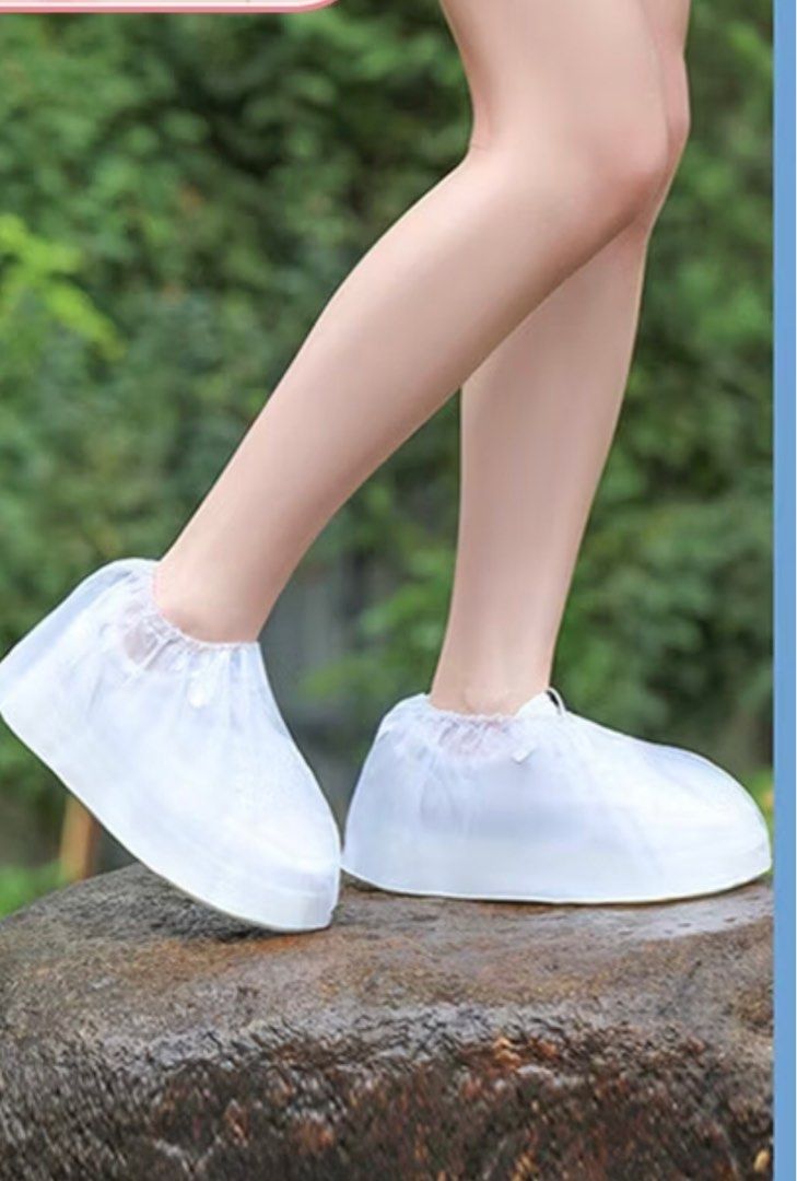 Waterproof Transparent Shoe Cover - Small (33-36) (Category: Shoe inserts & accessories) located in Quezon City. Submitted by lots2love (Listing ID 1393620575, Image 2). Description: Waterproof Transparent Shoe Cover - Size: Small (33-36) / Shoe Size: 26 cm - garterized top enclosure - Condition: Brand New - Location: Roxas District, QC.
