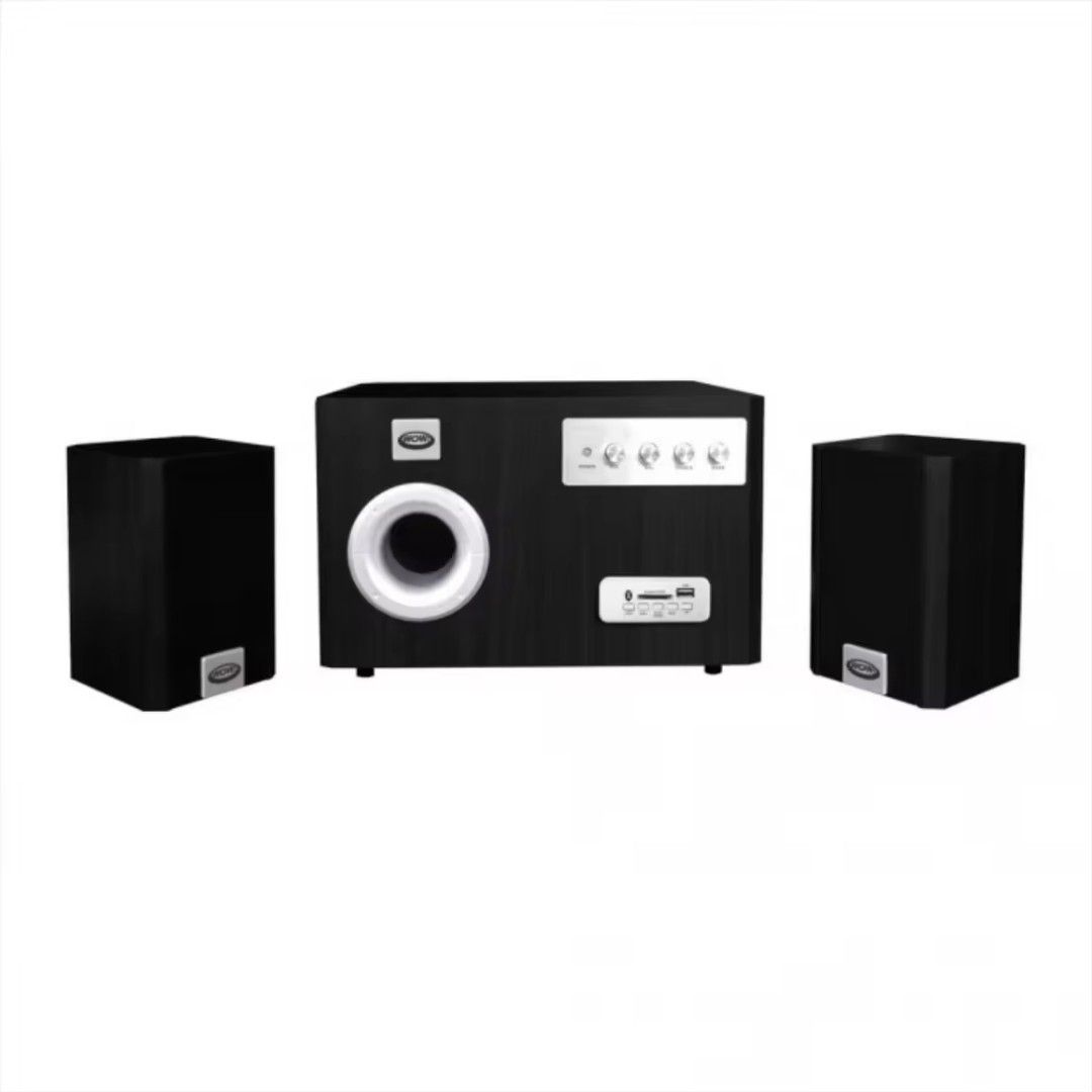 WOW Premium Bluetooth Speaker w/ Usb-SD (Category: Soundbars, Speakers & Amplifiers) located in Malabon City. Submitted by jfshop_online (Listing ID 1393707798, Image 1). Description: • 2.1 Channel Speaker System • Bluetooth Connectivity • Karaoke & Gaming Ready • USB/SD Playback • Powerful 70W RMS (40W + 15Wx2) • Deep Bass: 35Hz–20KHz.