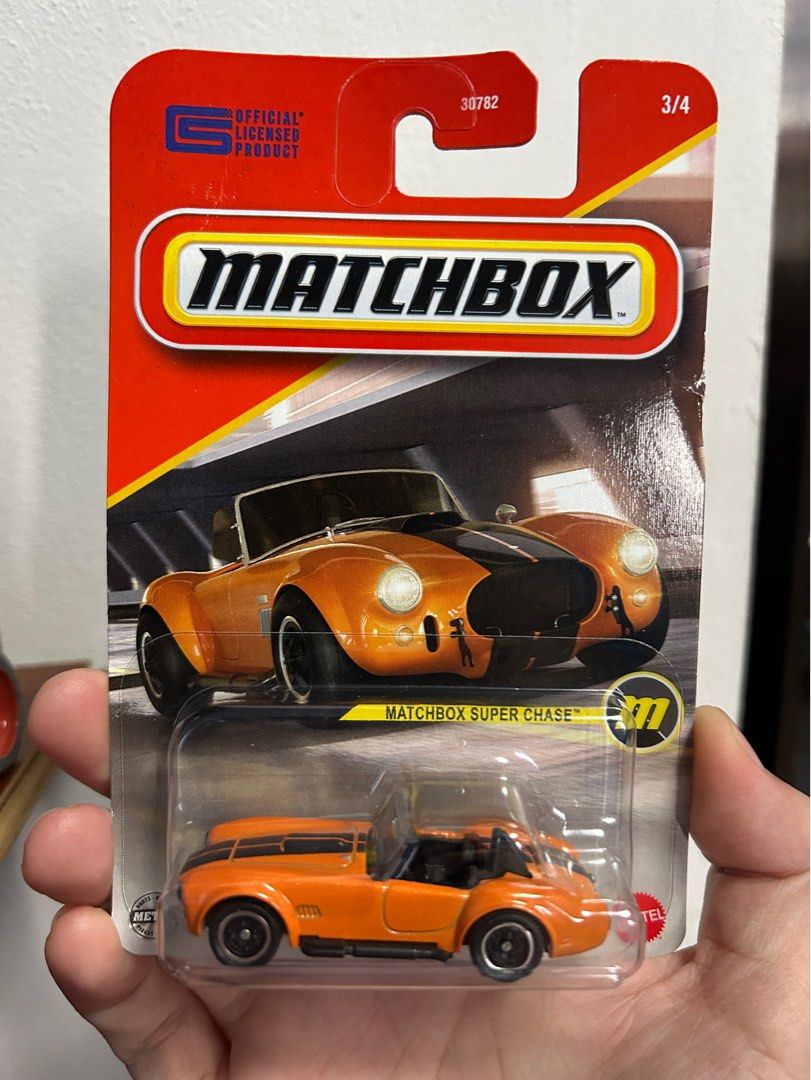 1965 Shelby Cobra Matchbox Super Chase (Category: Vehicle & Diecast Models) located in Cavite. Submitted by ercm06 (Listing ID 1393821305, Image 1). Description: RARE Matchbox Super Chase 1965 Shelby Cobra 427.