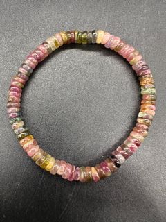 5mm + Watermelon Tourmaline Abacus Bead Bracelet (Free SF Express Locker for Orders over $500)64215241939458110