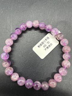 7mm+ Pink Purple Super Seven Bracelet (Free SF Express Locker for Orders Over $500)64226814797826110