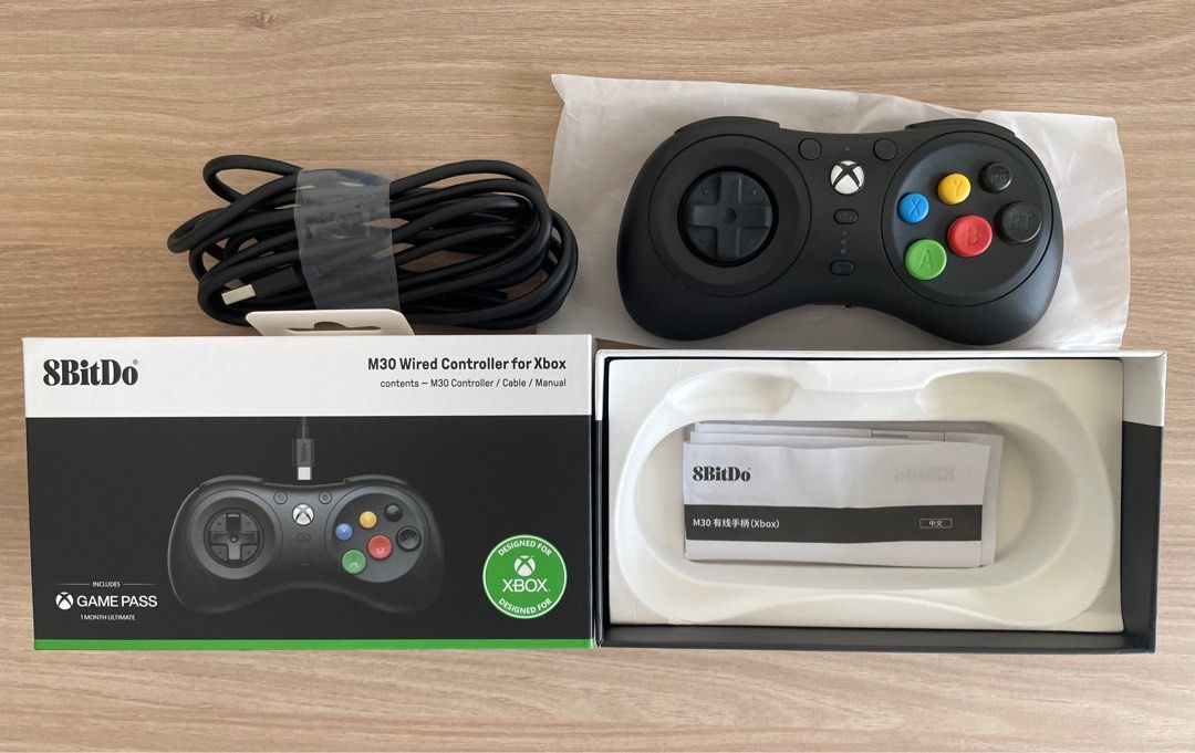 8BitDo M30 Wired Controller for Xbox, Video Gaming, Gaming Accessories ...