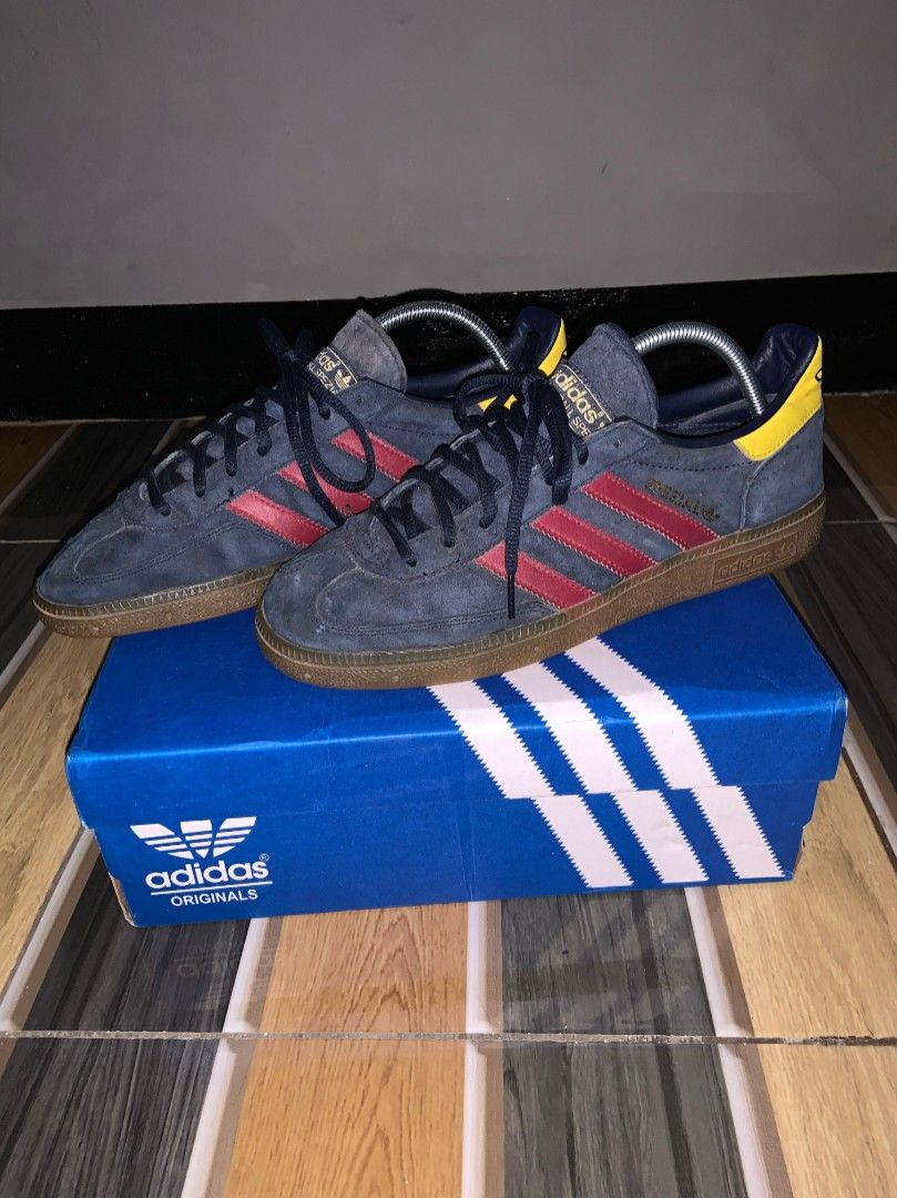 Adidas Spezial Navy Red Yellow Exclusive Original, Barang Yang