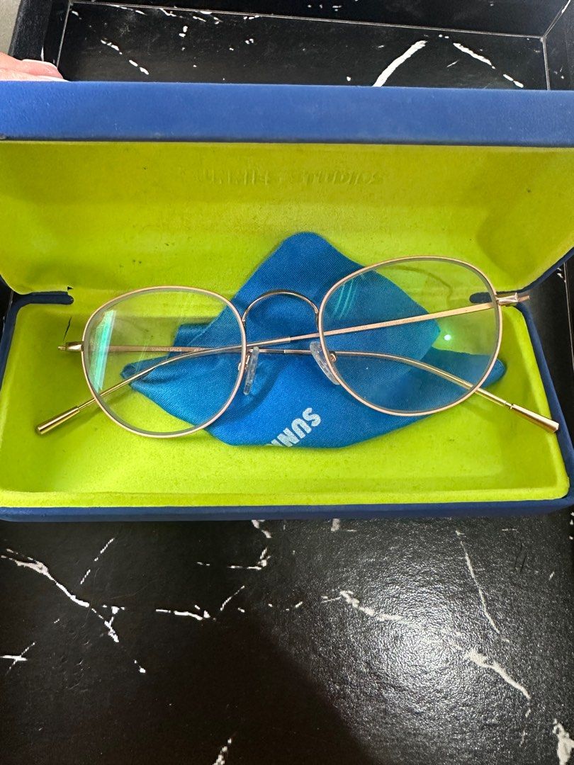 ANTI-RADIATION GLASSES SUNNIES STUDIOS (Category: Sunglasses & Eyewear) located in Manila. Submitted by jrcm_ (Listing ID 1393912691, Image 1). Description: 📍Malate, Manila.