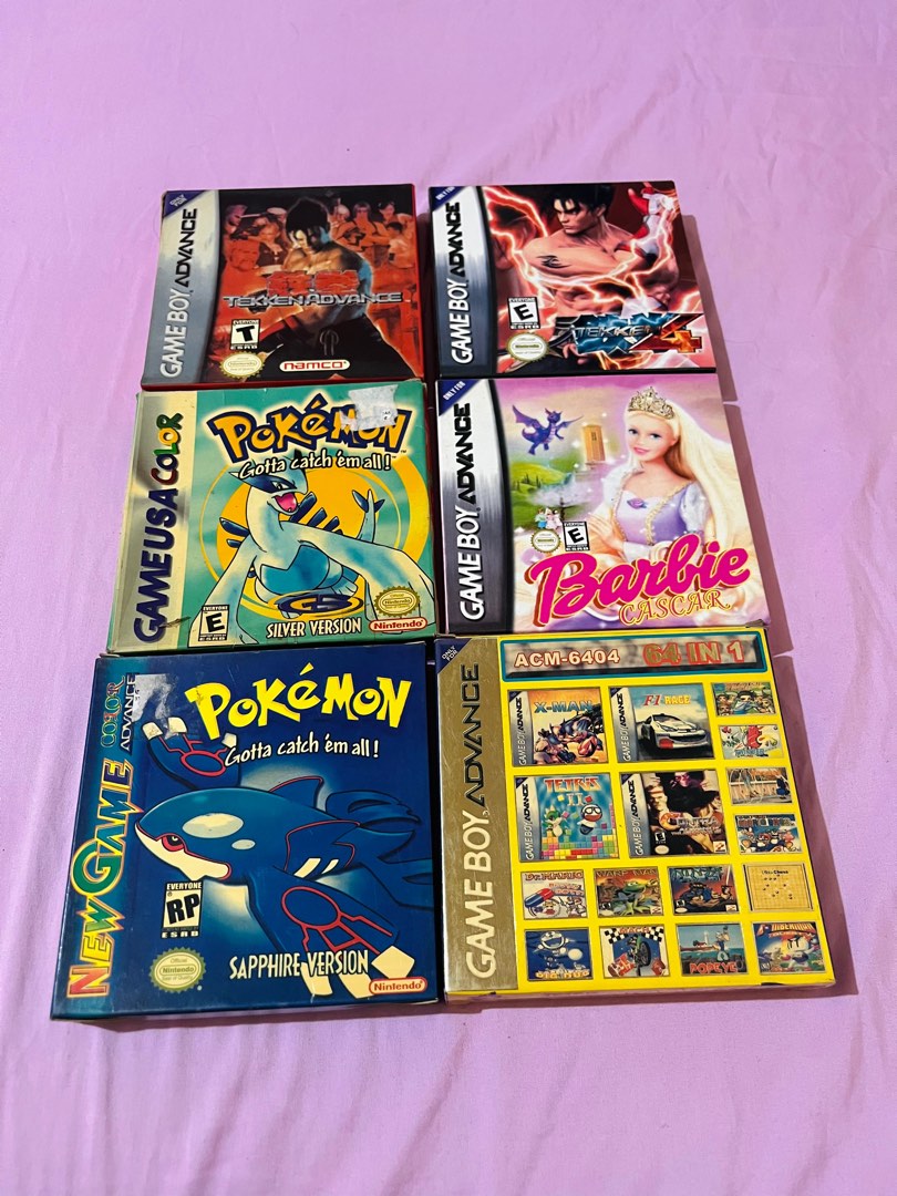 Bootleg GBA games bundle, Video Gaming, Video Games, Nintendo on