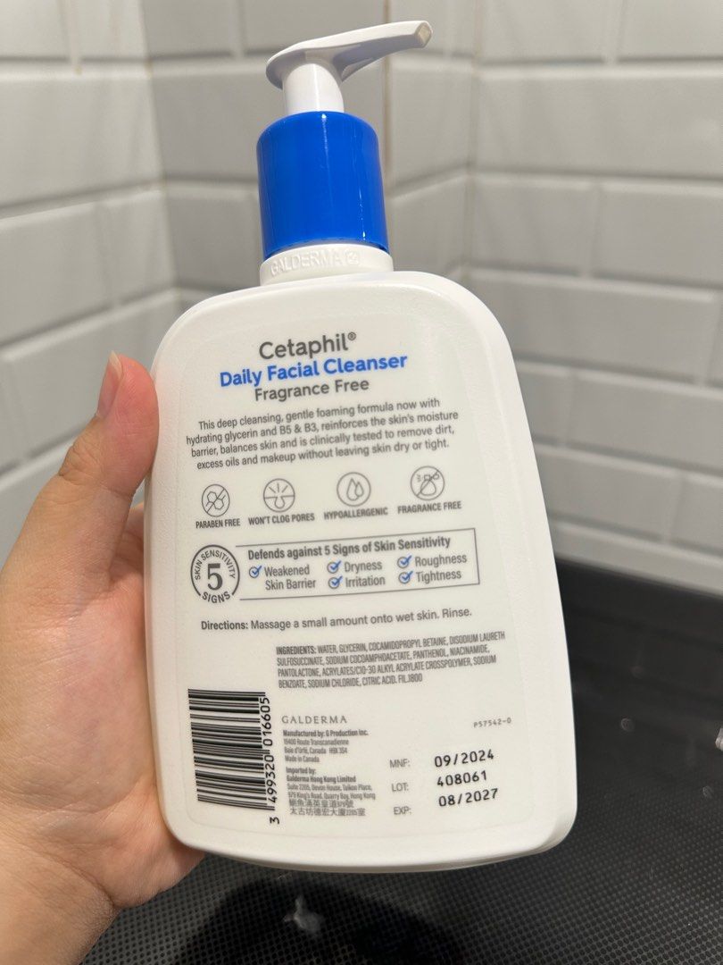 Cethaphil facial Cleanser (Category: Face Care) located in Manila. Submitted by trisha_0402 (Listing ID 1393982371, Image 2). Description: Na.