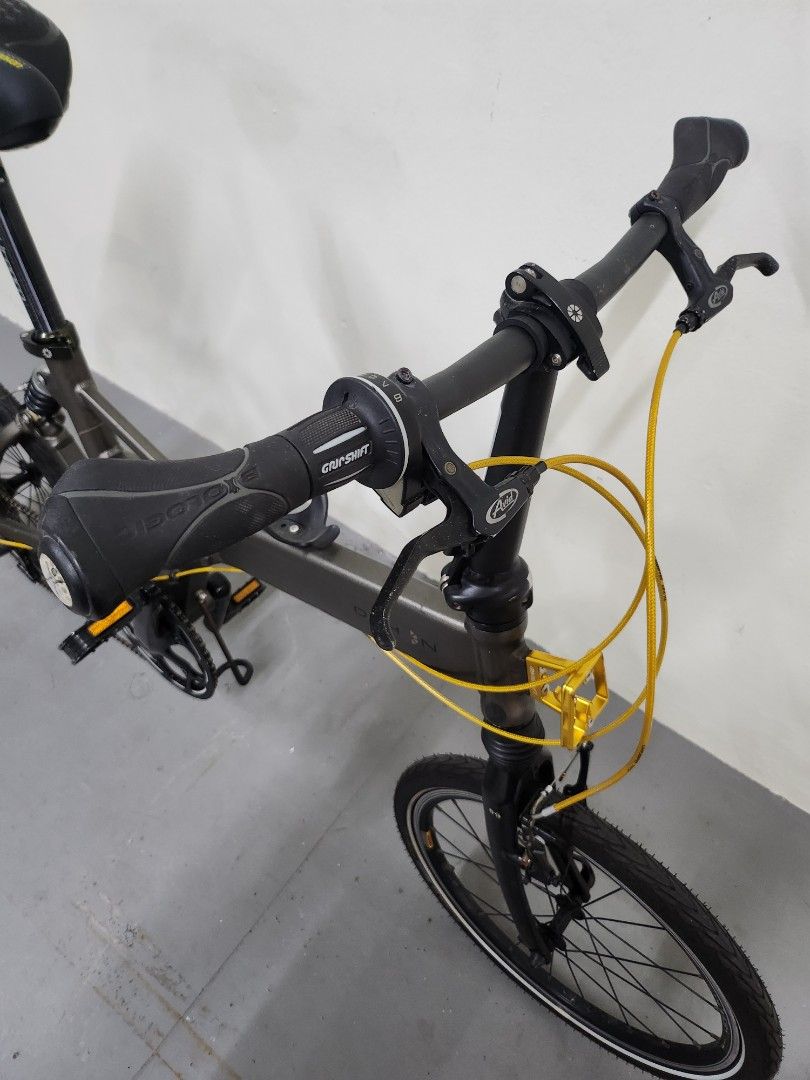 Dahon Jetstream P8 full suspension folding bike (Rare), Sports