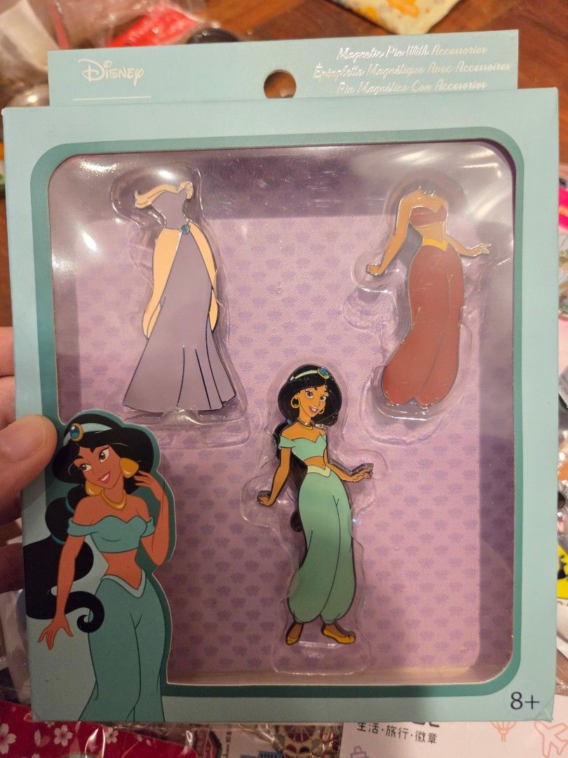 Disney Loungefly Pin Jasmine from Aladdin (Category: Character Goods) located in Cainta. Submitted by ubnf_cars (Listing ID 1393883396, Image 1). Description: WYSIWYG Location: Taguig.