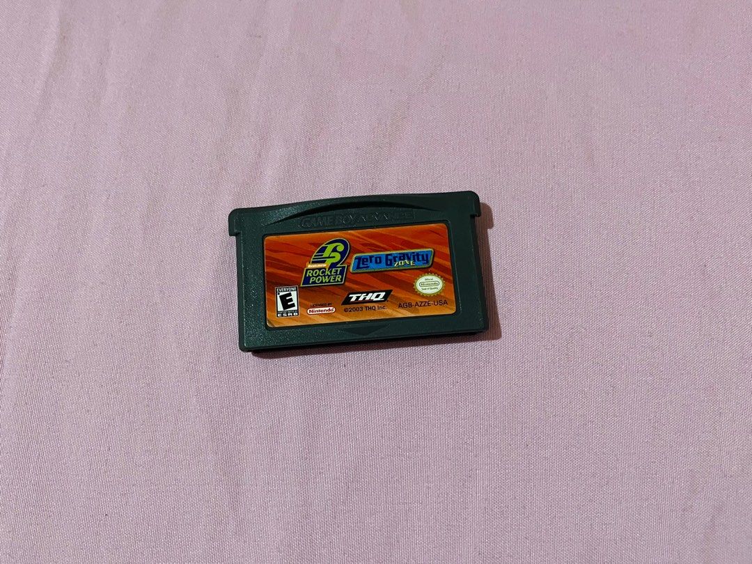Genuine Rocket Power Zero Gravity Zone GBA cartridge (Category: Nintendo) located in Legazpi City. Submitted by pink_moonlight (Listing ID 1393943738, Image 1). Description: Untested.