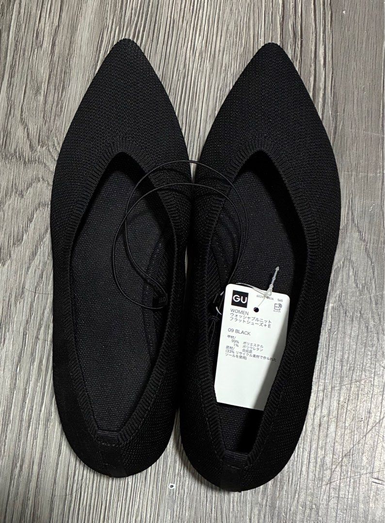 GU washable knit flats - 23cm (Category: Flats & Sandals) located in Las Pinas. Submitted by masterjac (Listing ID 1393840679, Image 2). Description: SF c/o buyer.