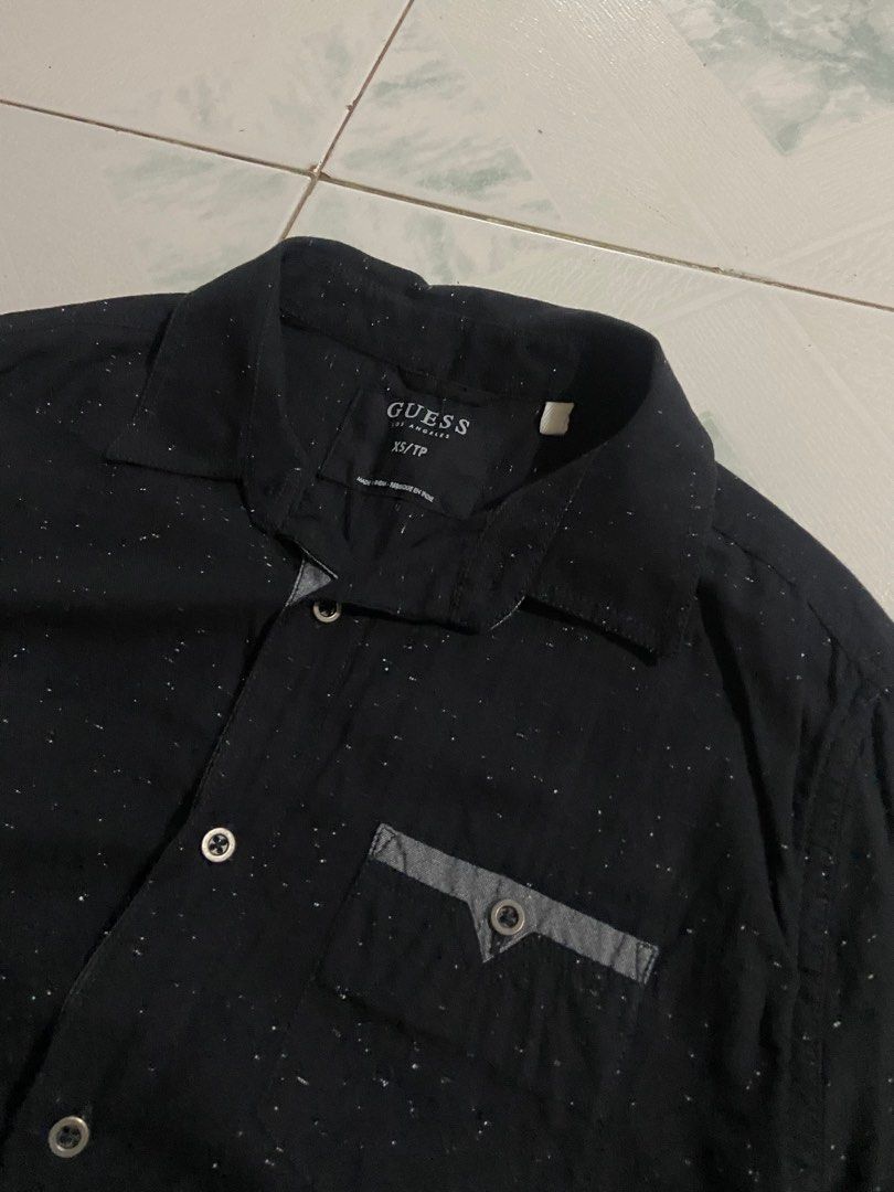 Guess Polo (Category: Formal Shirts) located in Manila. Submitted by acethriftstop (Listing ID 1393990903, Image 1). Description: Dimes: 20.5x27 Best fit medium No issue 10/10 Color rate.