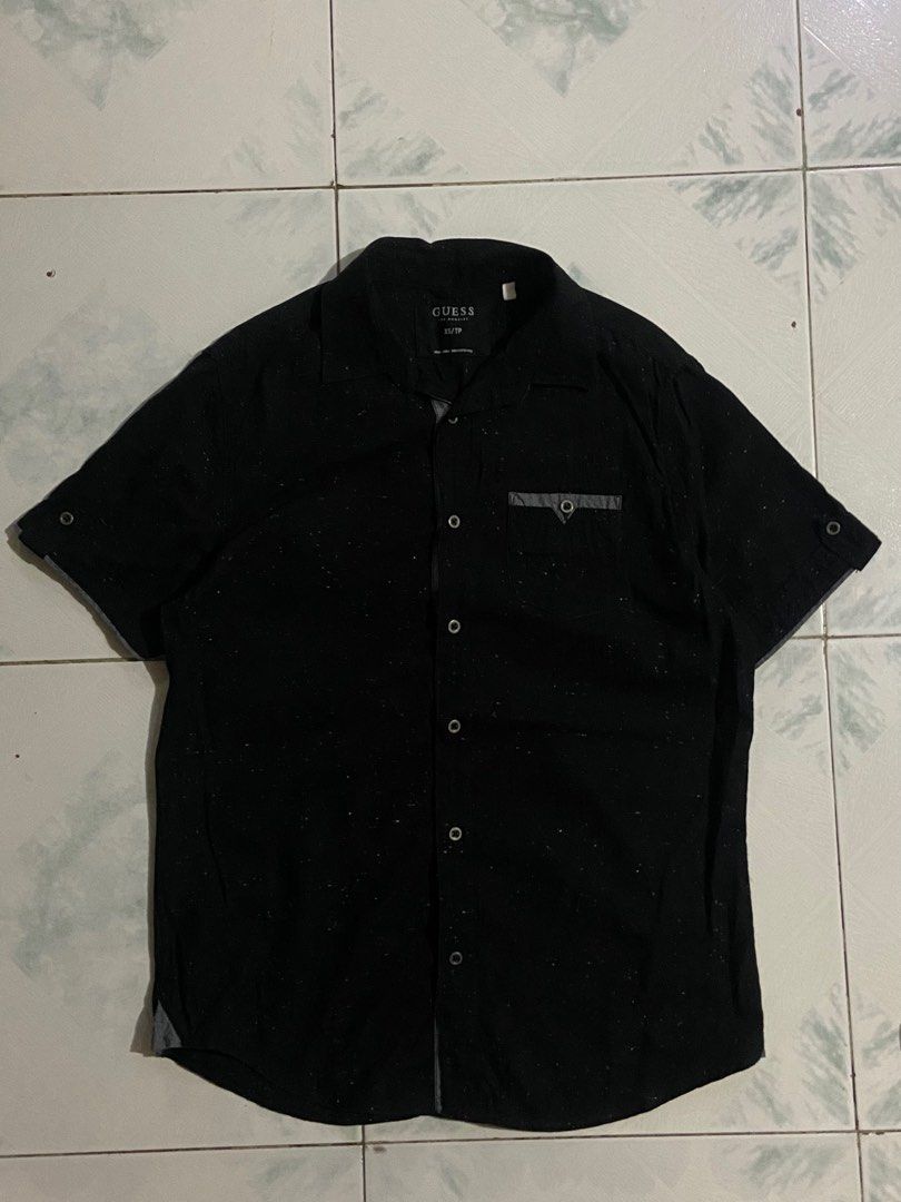 Guess Polo (Category: Formal Shirts) located in Manila. Submitted by acethriftstop (Listing ID 1393990903, Image 2). Description: Dimes: 20.5x27 Best fit medium No issue 10/10 Color rate.