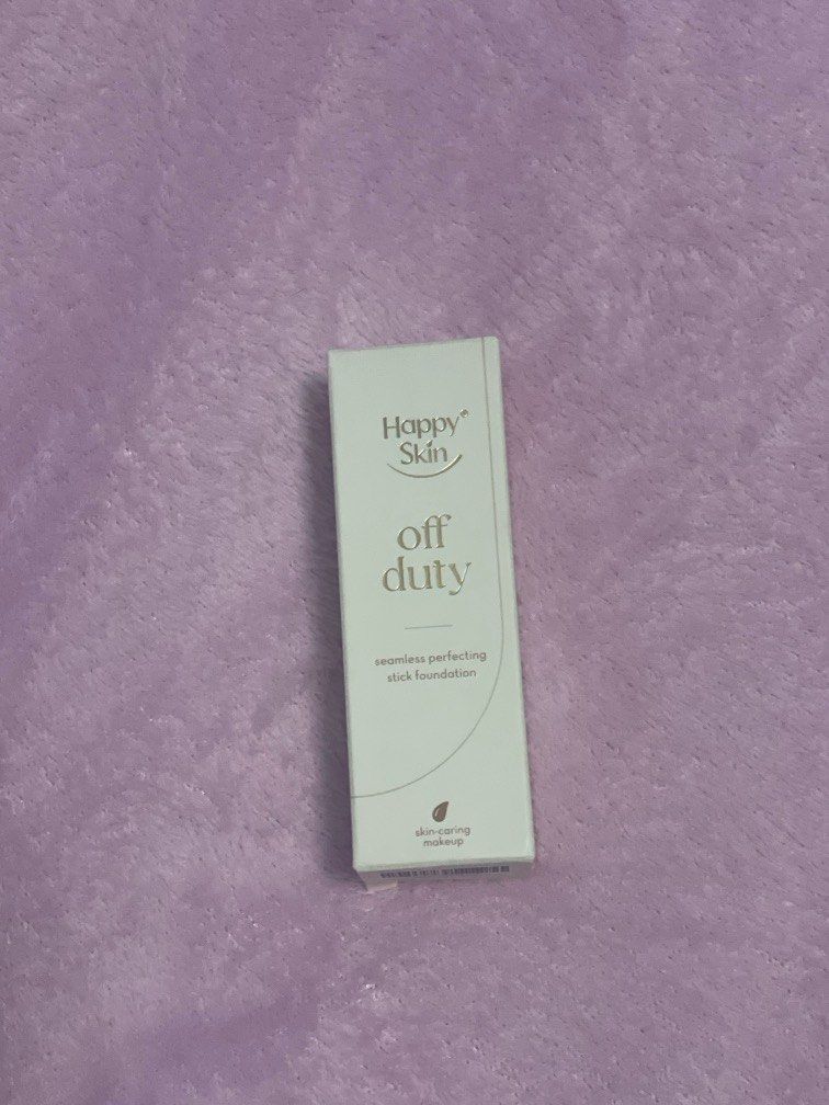Happy Skin Seamless Perfecting Stick Foundation (Category: Makeup) located in Makati City. Submitted by rlncls (Listing ID 1393974786, Image 2). Description: Only used for swatching ‼️ Shade: Caramel Beige .