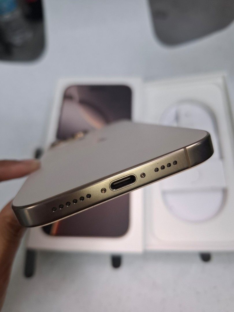 Iphone 16 Pro Max 256gb Dessert Titanium (Category: iPhone 16 Series) located in San Juan City. Submitted by tanexsulla42 (Listing ID 1393913005, Image 3). Description: Buy And Sell Gadget We accept trade in Accept Instalmnent: 📍Credit Card 📍Ggives 📍Skyro 📍Home Credit (For Brandnew Only) We Do Meetups / Deliver Txt or Call 09959523680/09950171472 Facebook Page: 📍 Jenny Telecom You can visit our Physical store in 2ndfloor Cellphone Area Stall