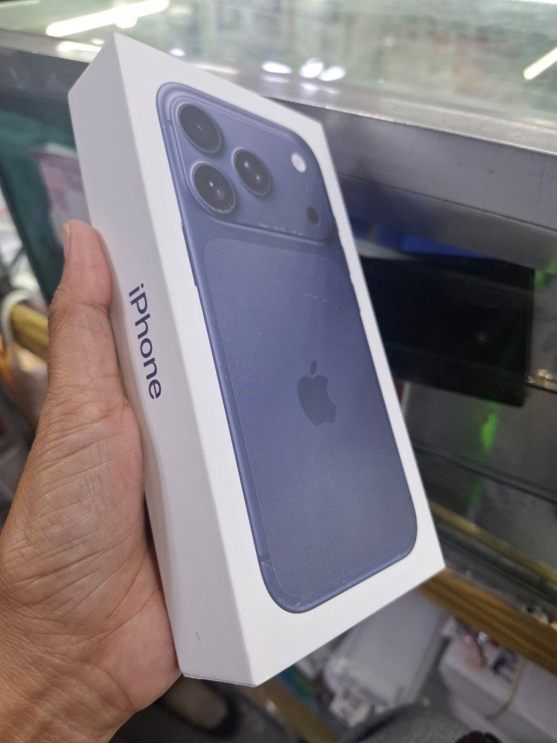 Iphone 17 Pro 256gb Deep Blue (Category: iPhone 17 Series) located in San Juan City. Submitted by tanexsulla42 (Listing ID 1393909520, Image 2). Description: Buy And Sell Gadget We accept trade in Accept Instalmnent: 📍Credit Card 📍Ggives 📍Skyro 📍Home Credit (For Brandnew Only) We Do Meetups / Deliver Txt or Call 09959523680/09950171472 Facebook Page: 📍 Jenny Telecom You can visit our Physical store in 2ndfloor Cellphone Area Stall number " Y