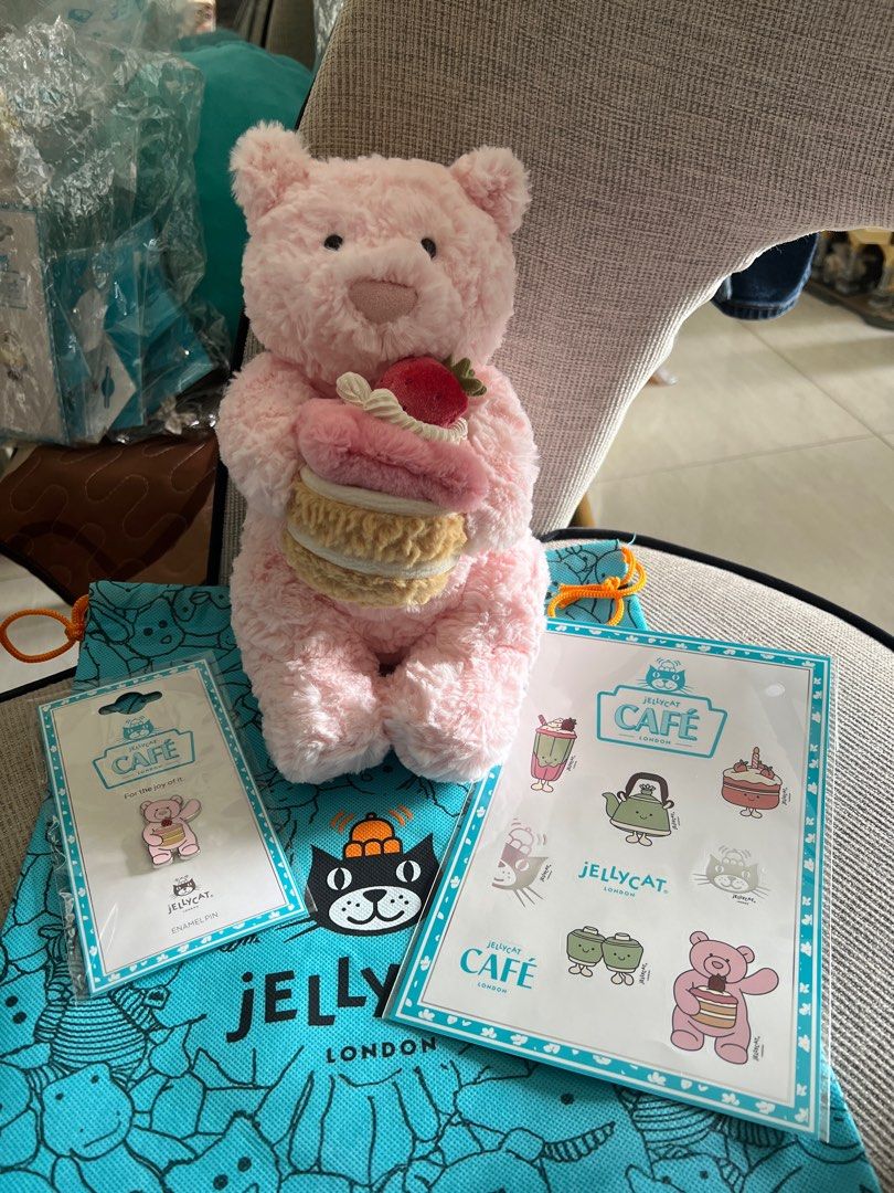 Ready Stock】Jellycat Shanghai Exclusive Leola bear with