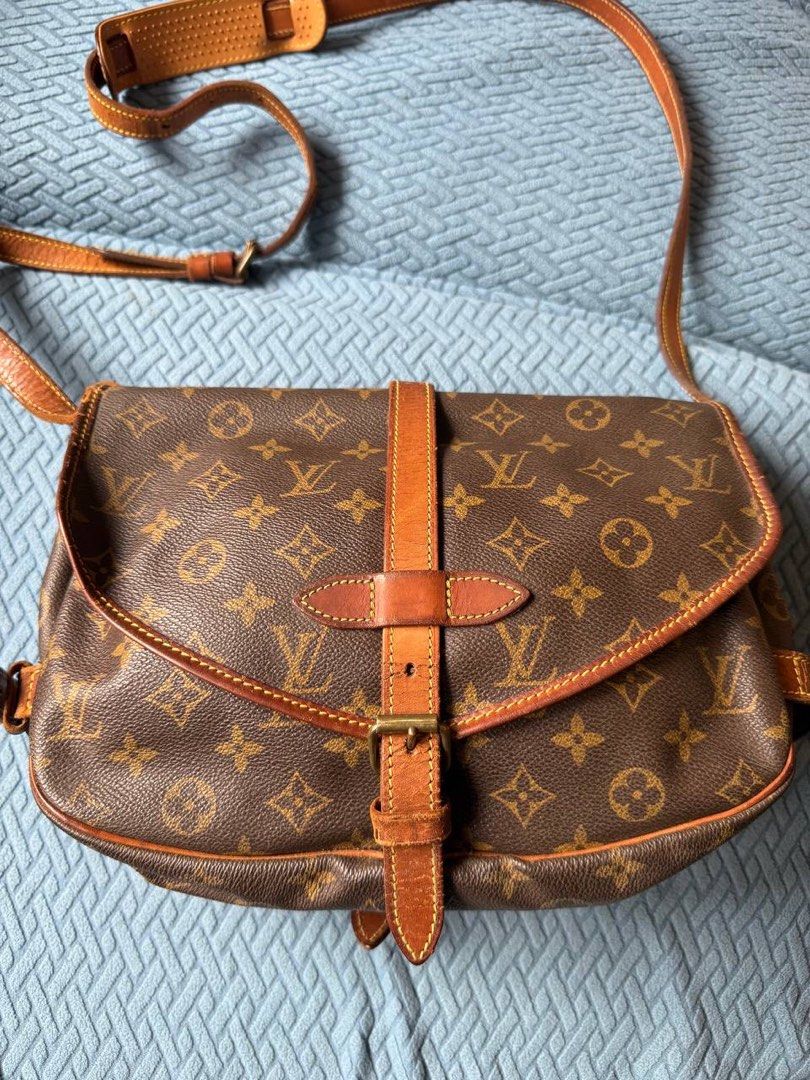 Louis Vuitton Saumur Monogram (Category: Luxury Bags & Wallets) located in Baguio. Submitted by BagstacularbyJCT (Listing ID 1393931550, Image 2). Description: The LV Saumur in signature monogram canvas is a versatile bag which can be worn as a cross-body bag or as a shoulder bag. It features two distinctive saddle shaped compartments which are connected with buckled straps. It also comes with an adjustable strap Please take note❗️: This item is 