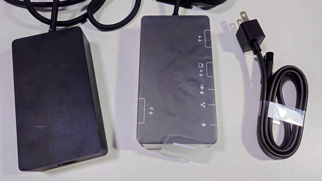 Microsoft Surface Dock 2 (Category: Cables & Adaptors) located in Makati City. Submitted by ppomidyar (Listing ID 1393940274, Image 3). Description: Bring more power to your Surface laptop. Surface Dock 2 transforms your Surface into a desktop PC with a 199W power supply to charge most Surface devices, plus USB-C®¹ ports that support dual 4K monitors at 60Hz. Simply plug in the Surface Connect cable to charge your device and access external monit