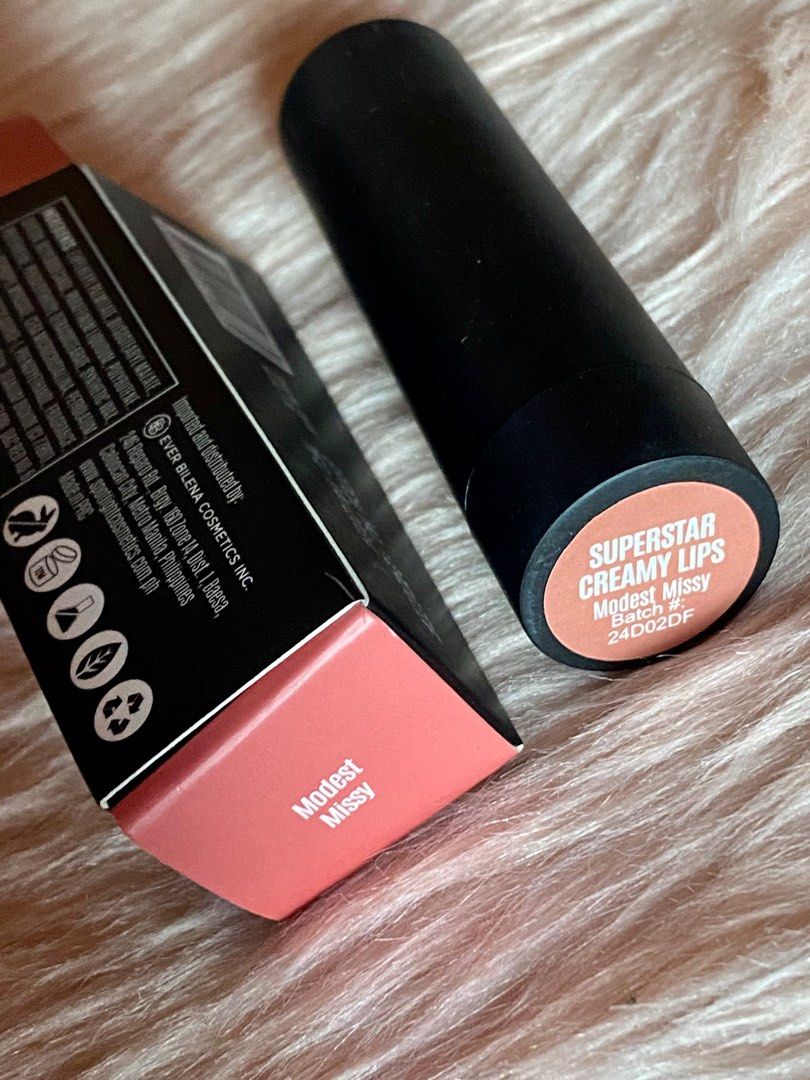 Modest Missy Spotlight Lipstick (Category: Makeup) located in Caloocan City. Submitted by ctrl12 (Listing ID 1393843175, Image 3). Description: swatched only mac dupe MOP: GCash MOD: Lalamove, J&t, Grab.