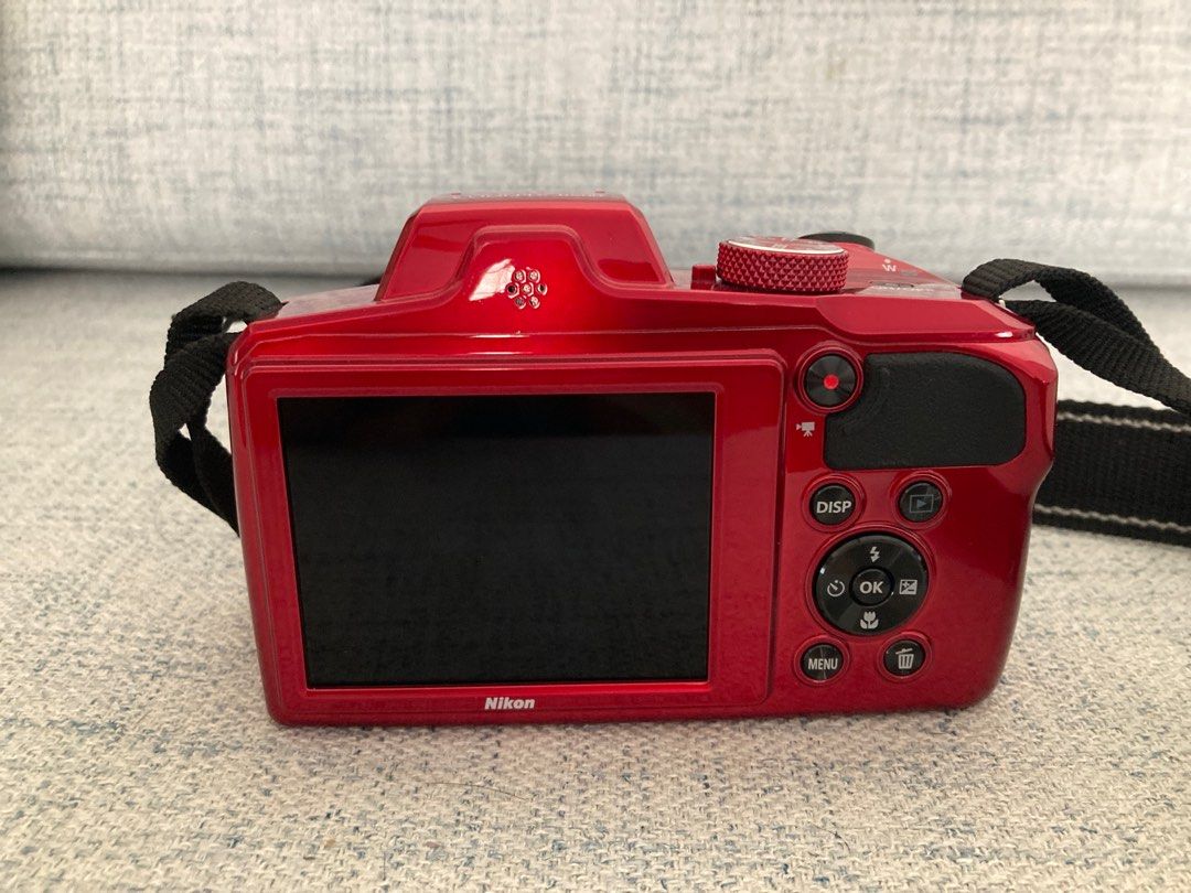 Red Nikon Coolpix B600 Details Lens Nikon Coolpix B600 Specs