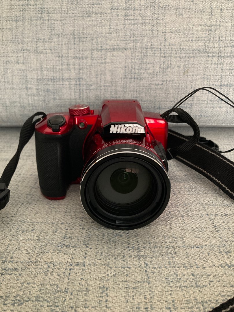 Nikon Certified Renewed Nikon COOLPIX B600 Digital Camera - Red