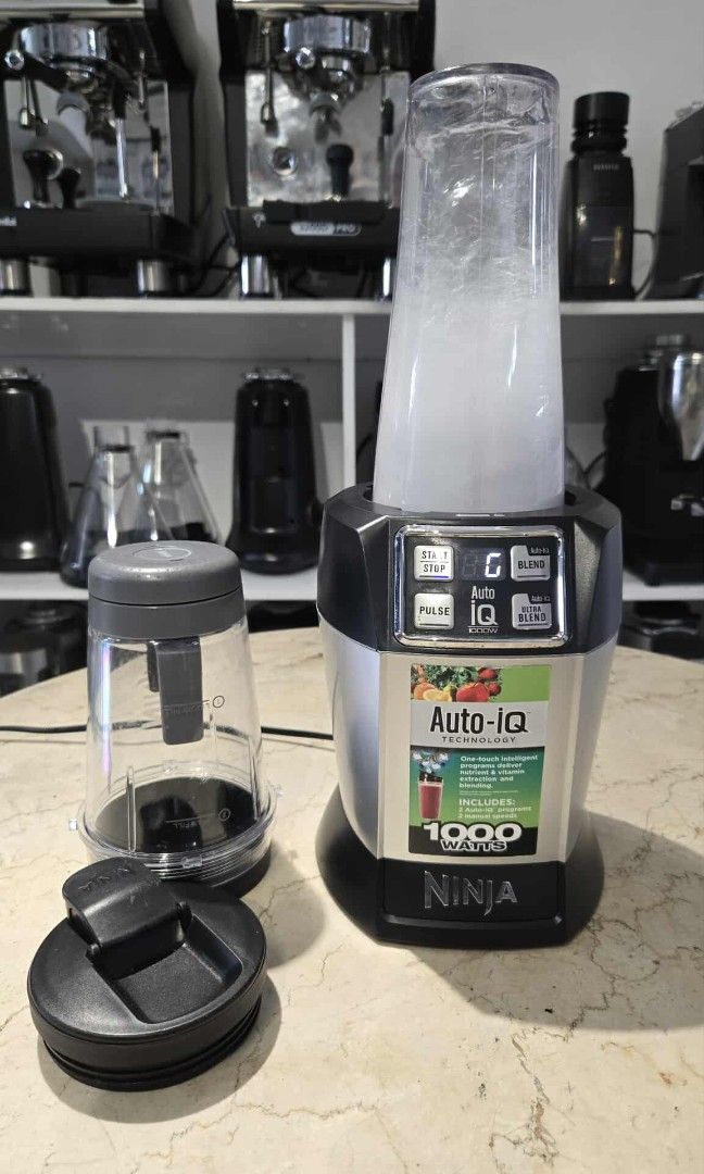 NINJA AUTO IQ (Category: Juicers, Blenders & Grinders) located in Bulacan. Submitted by iamvanillapeach (Listing ID 1393822284, Image 1). Description: With 30 days service warranty. You can try in actual if pick up. We can deliver nationwide. 📩.