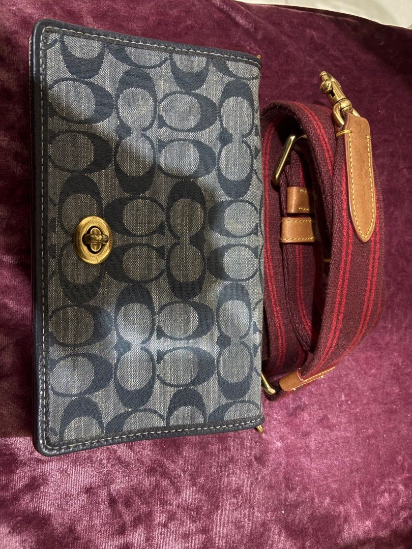 Original Vintage Coàch Bag (Anna) (Category: Luxury Bags & Wallets) located in Manila. Submitted by yg_declutters (Listing ID 1393856395, Image 2). Description: FIXEDDDDDD.