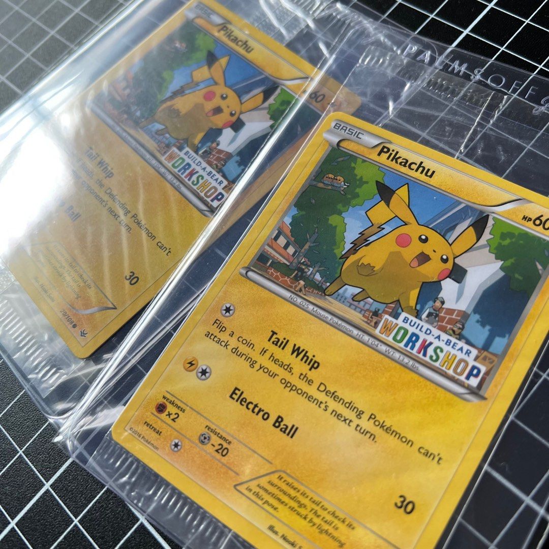 Pikachu Build-A-Bear Workshop - Promo - Pokemon Pokmon TCG, Hobbies & Toys, Toys & Games on Carousell Pikachu Build-A-Bear Workshop - Promo - Pokemon Pokmon TCG, Hobbies & Toys, Toys & Games on Carousell