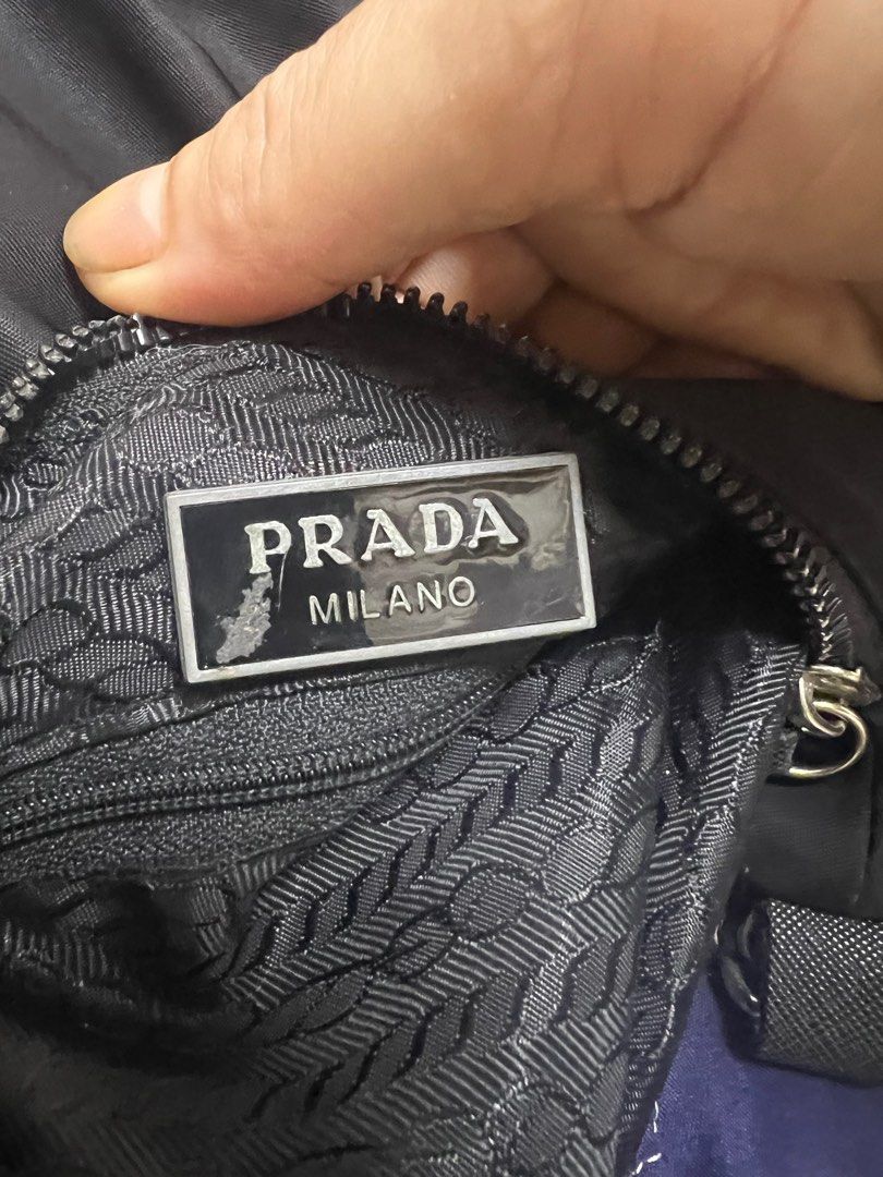 PRADA shoulder bag coded (Category: Luxury Bags & Wallets) located in Muntinlupa City. Submitted by ababrl (Listing ID 1393854225, Image 3). Description: Prada sling bag coded. Legit Rfs : migrating soon.