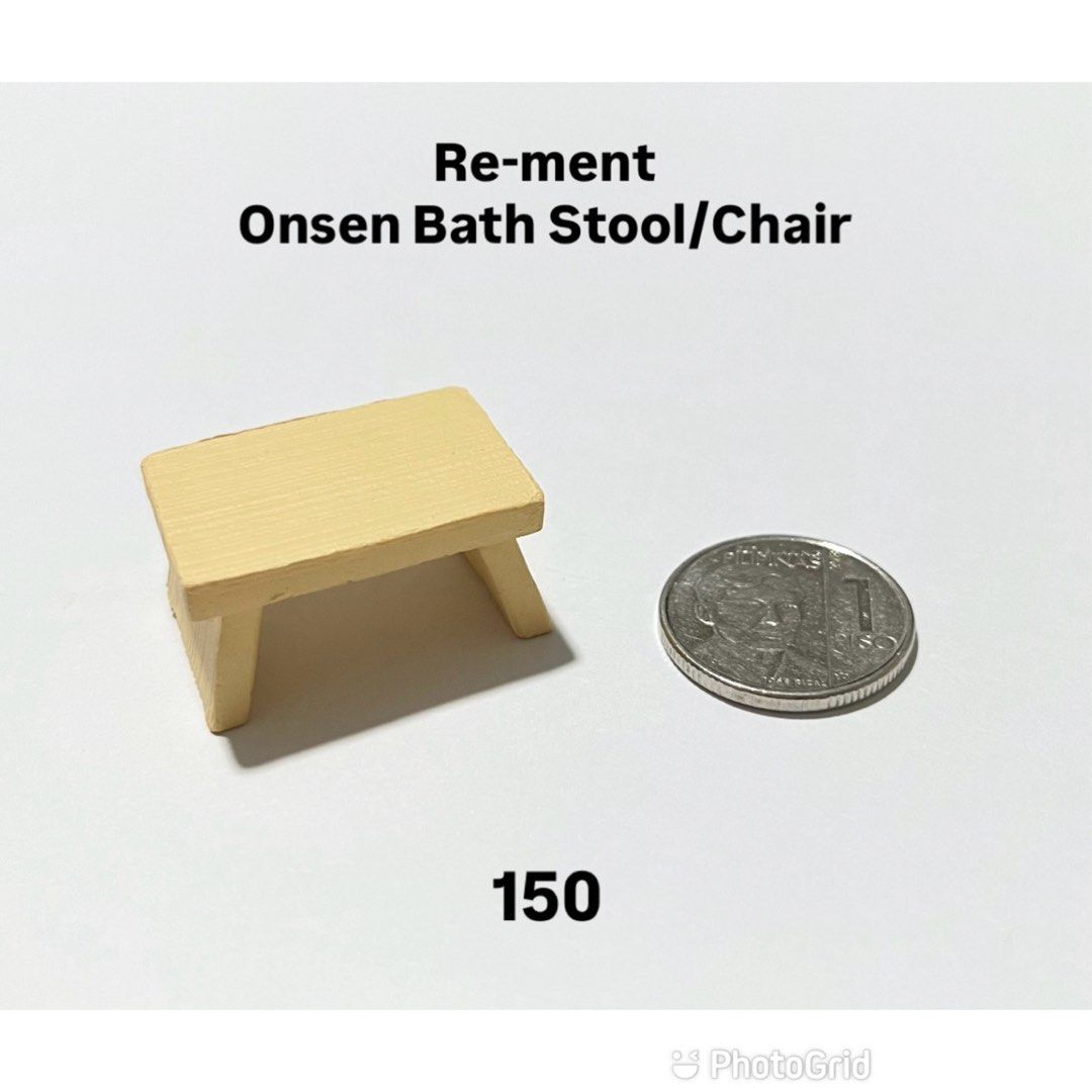 Re-ment Onsen Bath Stool/Chair (Category: Chairs) located in San Fernando. Submitted by figurebytes (Listing ID 1393913708, Image 1). Description: Availability: *Stock 1 *Stock 2 ❌ - Means the item is sold — 📌For dibs kindly PM us thank you 📌We only sell 100% authentic collectibles from Japan. We refuse to sell fakes, bootlegs, and knockoffs.