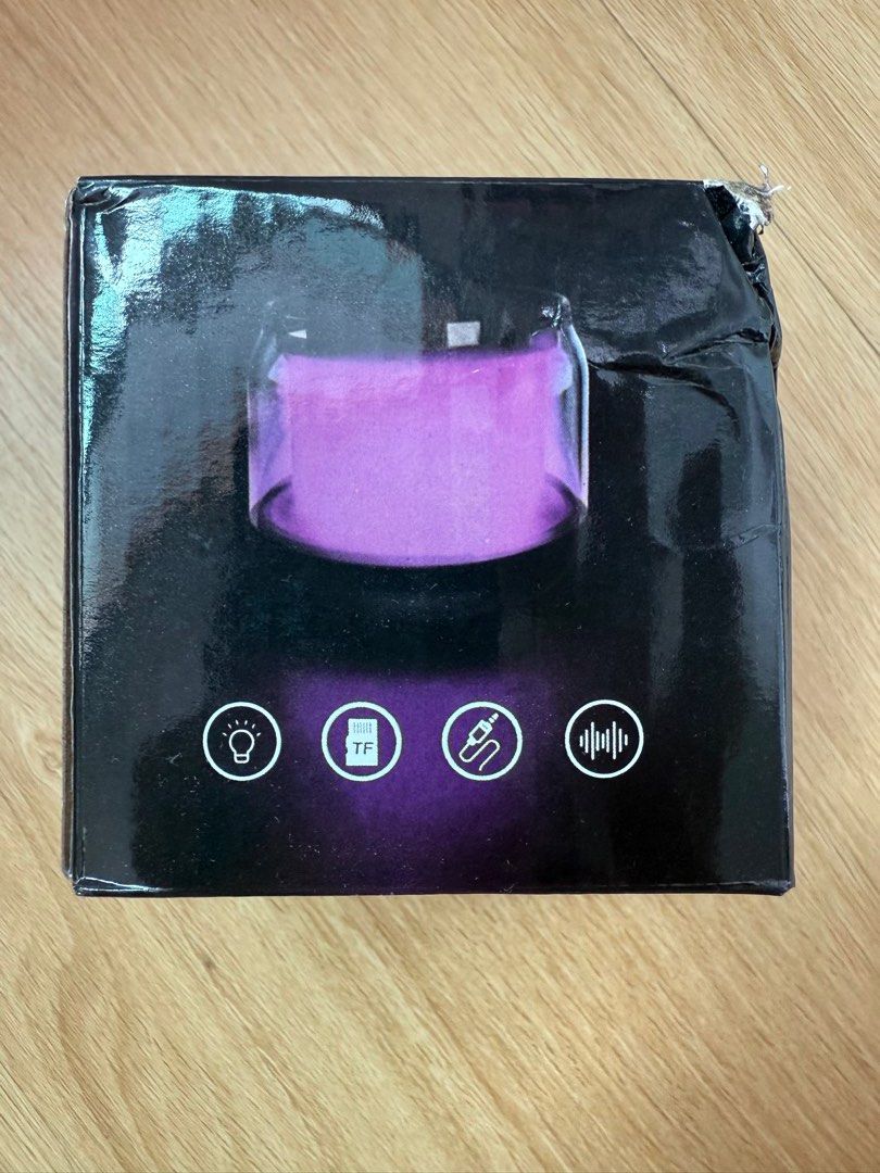 RGB LED Circular Bluetooth Speaker Rechargeable  5W Power63825887344002114