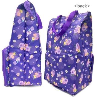 全新日本Sanrio Kuromi 輕便有拉鍊保冷有轆可摺環保袋，可帶旅行上飛機,全店10件包順豐站64219495475842110