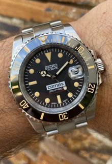 ❮定製❯Seiko mod  
  採用精工NH35機械機芯
  40mm 904L精鋼錶帶 
  藍寶石玻璃面
  附送精美錶盒/一字批/生耳批64234489182977110