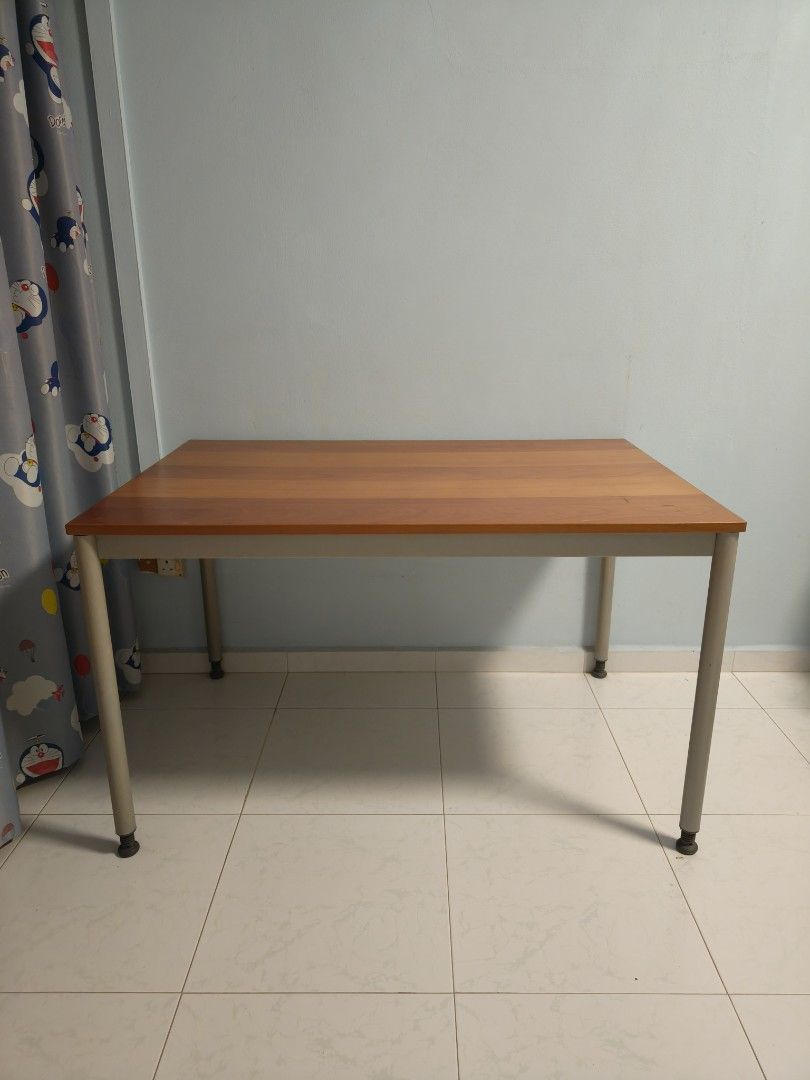 Simple Study Table (Category: Tables & Sets) located in Singapore. Submitted by linailing (Listing ID 1389243407, Image 1). Description: Ikea Study Table Very Sturdy Can Put Heavy Things L 1.2Mtrx W 80cm x H 72cm.