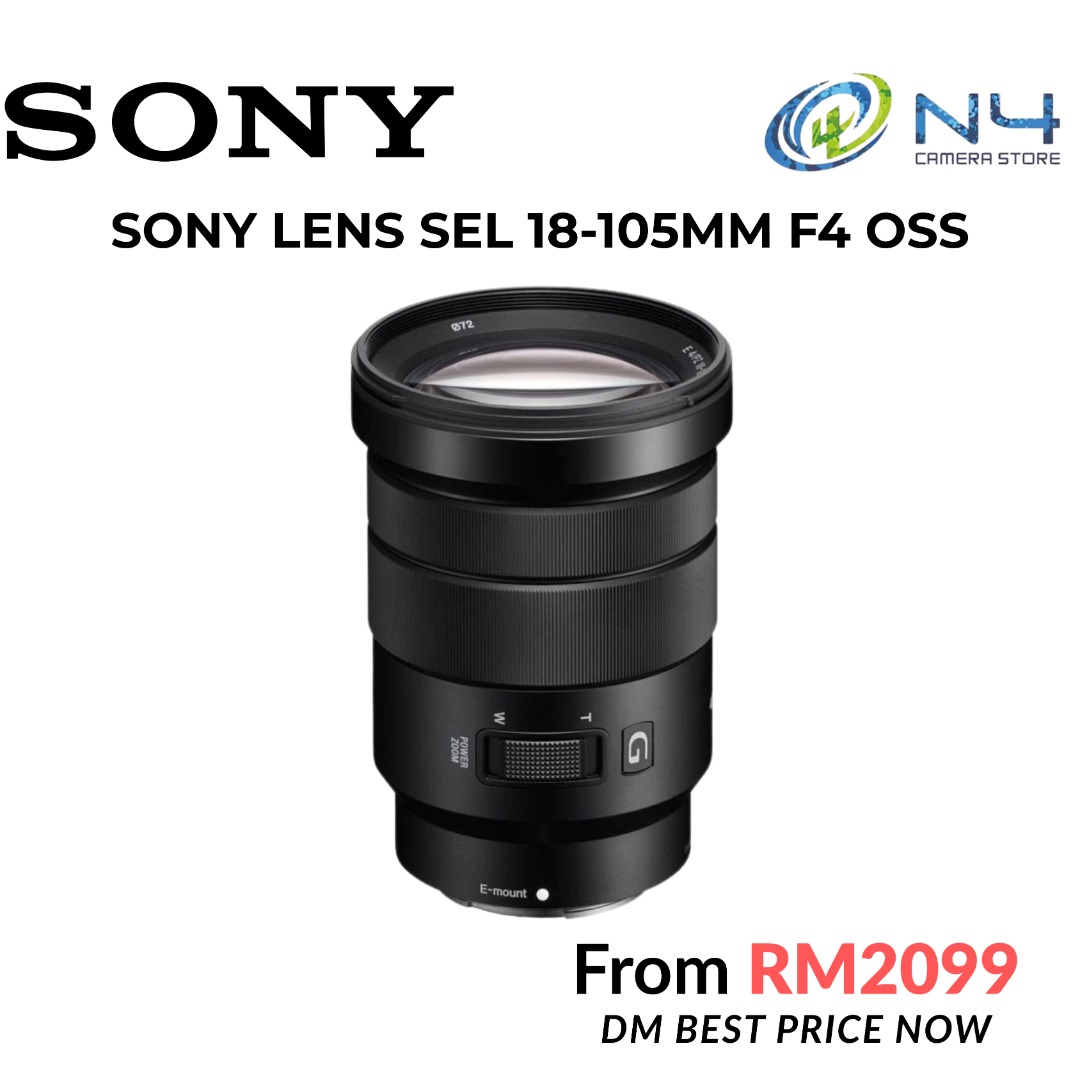 Sony Lens 18-105mm F4 OSS | APS-C Lens, Photography, Lens & Kits on ...