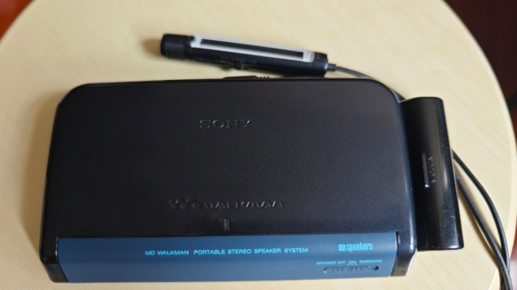 SONY MD WALKMAN MDLP対応 MDプレーヤー MZ-E810SP ステレオ ジャック