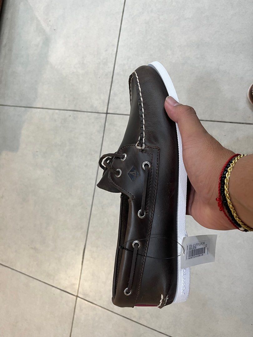 Sperry original pullup boatshoes (Category: Dress Shoes) located in Quezon City. Submitted by charddaddy (Listing ID 1393824636, Image 2). Description: Sperry original pullup boatshoes Srp: 6,295 Sale price: 3,250 (50% off) Size 8.5 📍Sta. Mesa Manila .