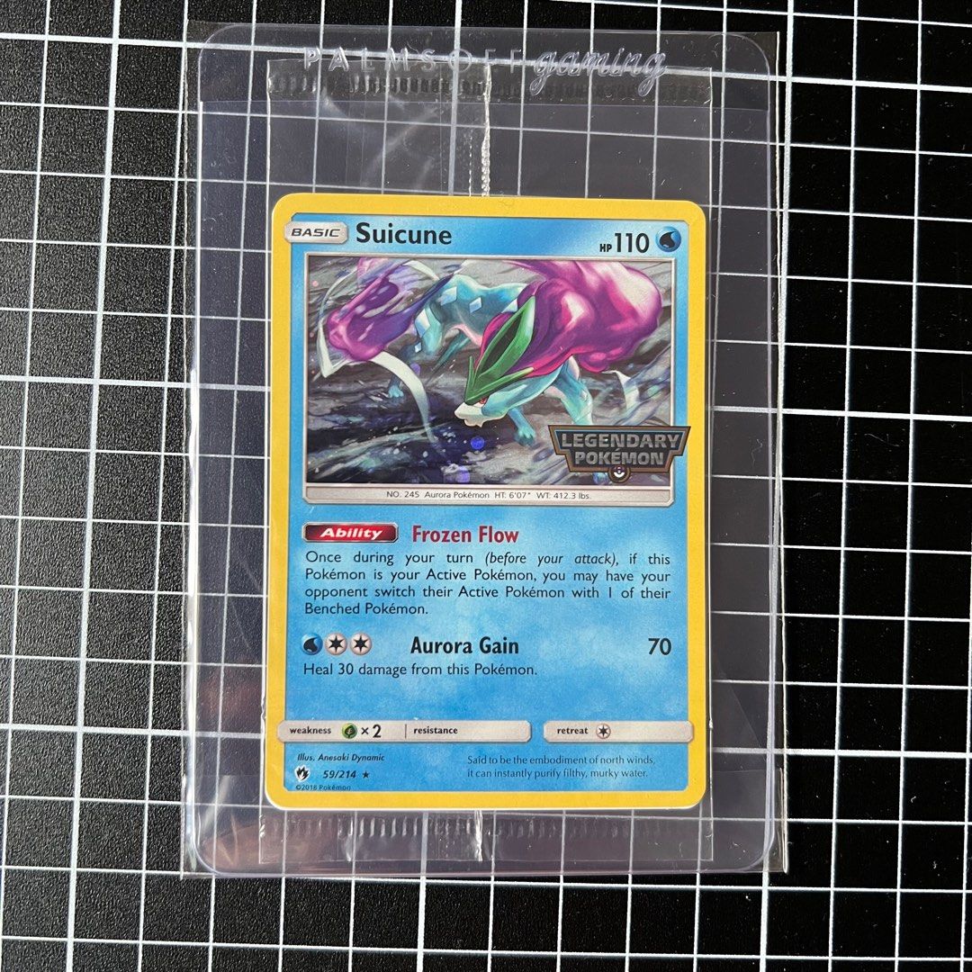 Suicune Legendary Pokemon - Promo - Pokemon Pokmon TCG, Hobbies & Toys,  Toys & Games on Carousell