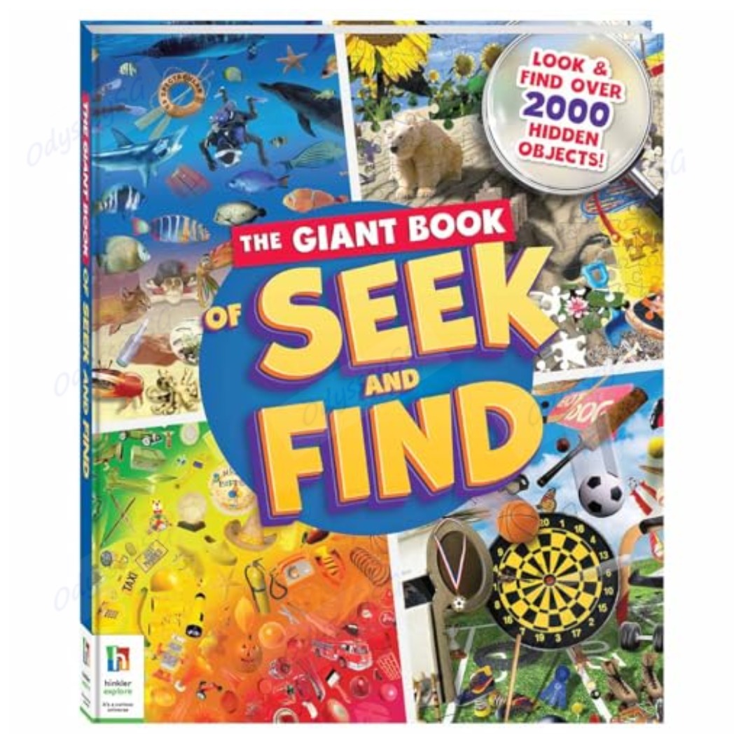 The Giant Book of Seek and Find - Over 2000 Hidden Objects to Find ...