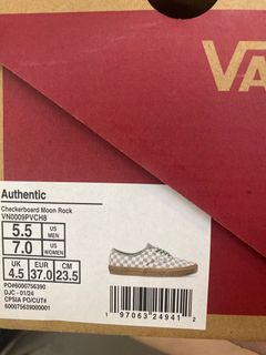 Vans Authentic 棋盤格紋休閒鞋64246180041602110