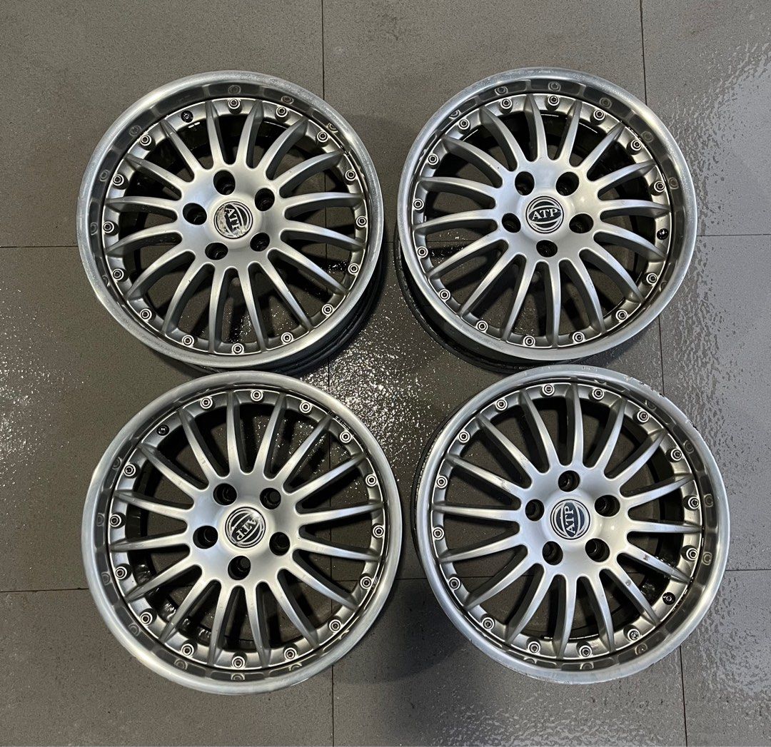Velg ATP Wheels R17 lebar 7,5 Original Made in Italy, Aksesoris Mobil ...