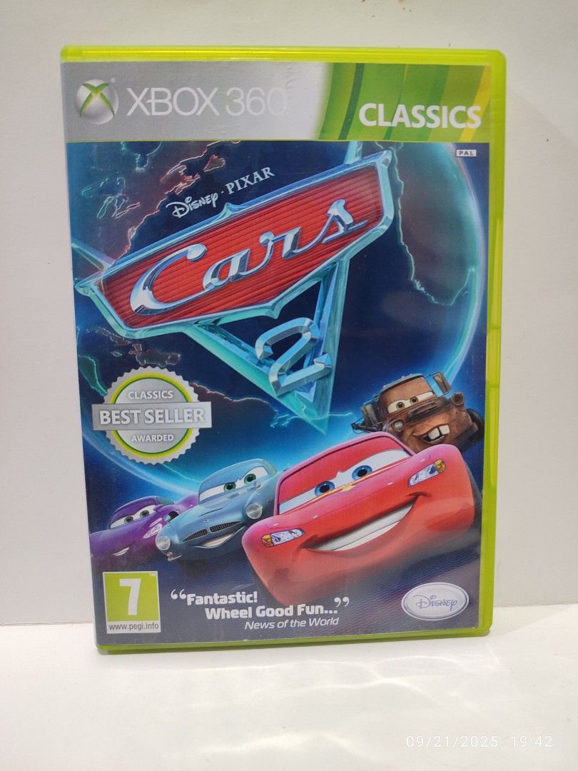 Jeu Xbox 360 Cars 2 - Bon état - Complet
