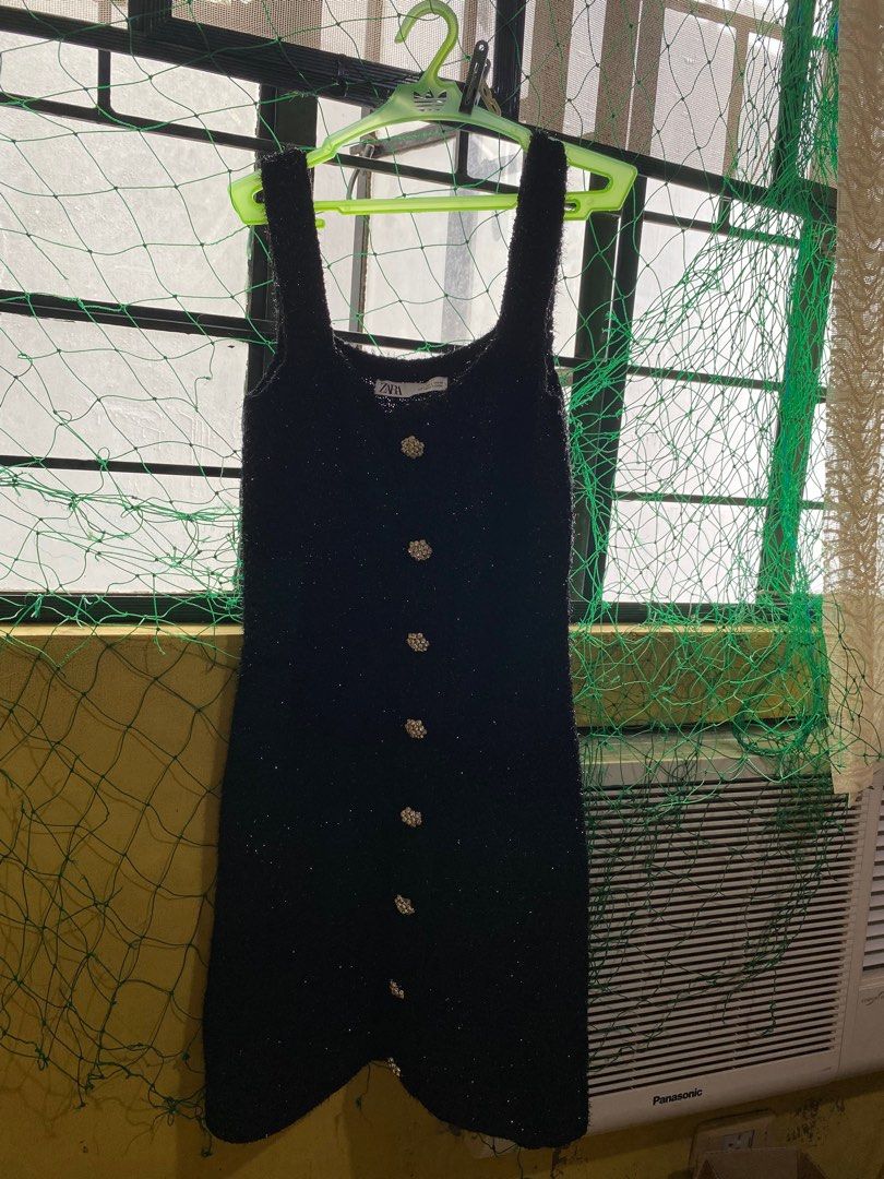 Zara Tweed Dress (Category: Dresses) located in Panganiban. Submitted by girlinqueue (Listing ID 1393821974, Image 2). Description: Flaws: missing gems on some buttons But this is soooo pretty in actual. Used once only. LP posted. .