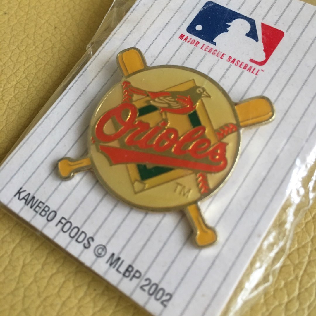 Gerahmte 1970er Jahre Baltimore Orioles MLB Vintage Mini Wimpel - authentische Sport-Erinnerungsstücke