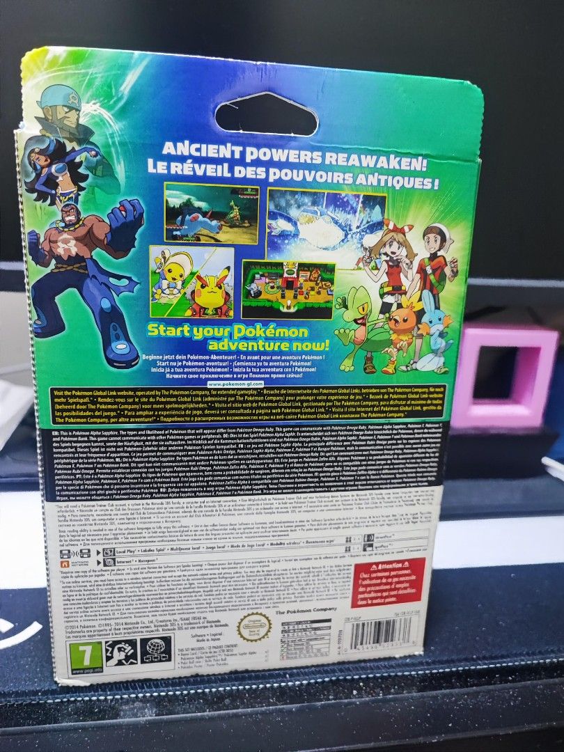 3DS Pokemon Alpha Saphhire Limited Edition Bundle ( EUR) (Category: Nintendo) located in Valenzuela. Submitted by retrogears (Listing ID 1394106090, Image 3). Description: europe exclusive release game is just unsealed but never used complete package..