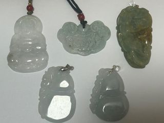 天然翡翠玉吊墜每件64183210709889110