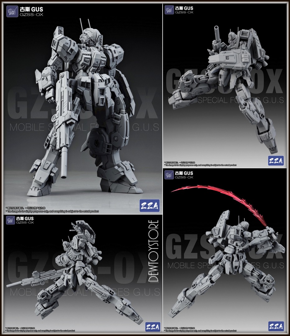 ⭐️ [𝗣𝗿𝗲-𝗼𝗿𝗱𝗲𝗿] ZZA Model 1/100 Scale Mecha Robot Plamo Plastic Model ...