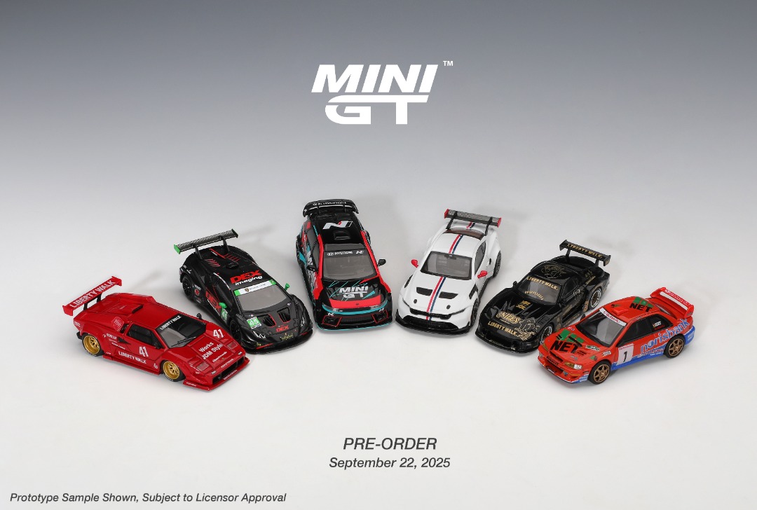 最新!! [預訂 / Pre-order] MINI GT (Sept 2025) 1097 Ford Mustang GTD Spirit ...