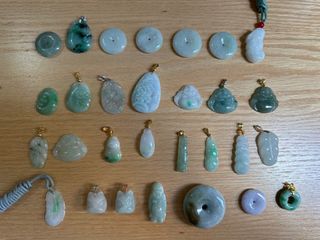Multiple Jade Pendant Styles (HKD60/piece) Choose Any64174973996289110