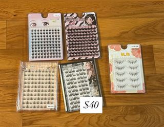 假睫毛 individual & strip manga douyin lashes64225230181251110